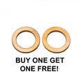 Oil Drain Sump Bolt Washers For Kawasaki Z 440 D Ltd Belt Drive 1982-1984