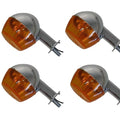 Winkers Complete Set of 4 Front & Rear For Yamaha RS 125 DX (Disc) 1976