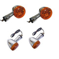 Blinkers Set 4 Front & Rear For Suzuki VLR1800 C RT Intruder Touring 2008-2009