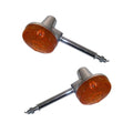 Blinkers Complete Pair of Front Left & Right For Suzuki TS 125 1975-1979