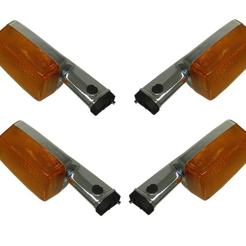 Blinkers Complete Set of 4 Front & Rear For Honda GL 1000 Gold Wing 1979