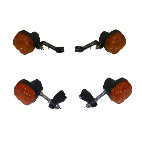 Blinkers Complete Set of 4 Front & Rear For Honda XL 185 S 1979