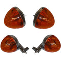 Turn Signals Set of 4 Front & Rear For Honda C 50 Single Seat Model 1992-1993