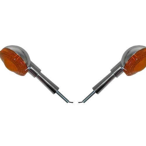 Turn Signals Complete Pair of Front Left & Right For Yamaha XS 750 1977-1979