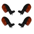 Turn Signals Set of 4 Front & Rear For Aprilia Tuareg Rally 125cc 1989-1993