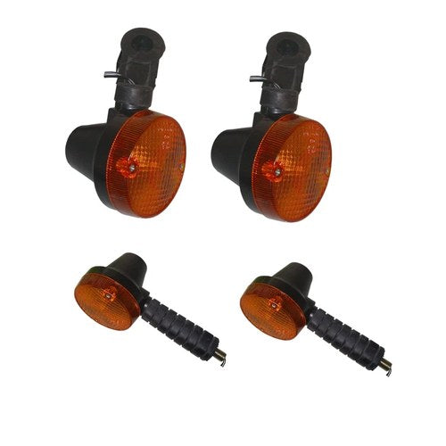 Turn Signals Complete Set of 4 Front & Rear For Suzuki TS 50 XK 1984-1994
