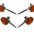 Turn Signals Complete Set of 4 Front & Rear For Suzuki GN 125 E 1994-2001
