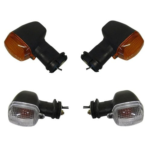 Turn Signals Complete Set of 4 Front & Rear For Yamaha FZ 400 Fazer 1997