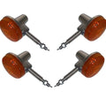 Turn Signals Complete Set of 4 Front & Rear For Suzuki ZR 50 Slk 1981