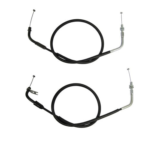 Throttle Cable Push & Pull For Suzuki Gsf 650 S Bandit (Faired/No ABS) 2007-2010