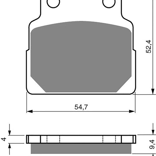 Goldfren AD149, VD146, FA122, SBS598 Disc Pads (Pair)