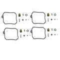 4x Carb Carburettor Repair Kit For Yamaha XJ 600 S Diversion (Half Faired) 1996