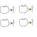 4x Carb Carburettor Repair Kit For Honda GL 1100 I Gold Wing (Interstate) 1982