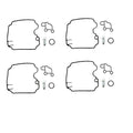 4x Carb Carburettor Repair Kit For Yamaha Fzr 600 1991