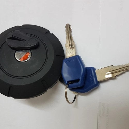 Petrol Fuel Cap + Key for Yamaha DT 50 R X 2007 2008 2009 2010 2011 Black