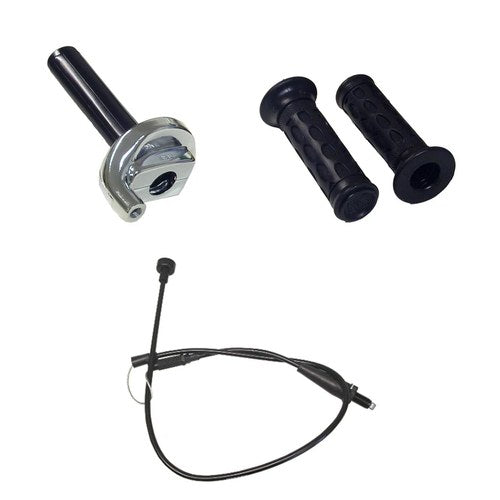 Throttle Unit Cable And Grips Universal For Pit Bike