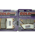 Goldfren S33 Brake Pads Front & Rear For Victory Vegas 8 Ball 2005-2007