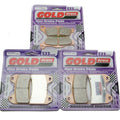 Goldfren S33 Brake Pads Front & Rear For Moto Guzzi 1200 Breva 2008-2009