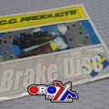 Disc Brake Front YZ80 85 Round CROSS-CENTER Products 5100-36