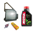 Service Kit Air Filter, Spark Plug, Oil, Fuel Filter For Yamaha Ybr 125 2014