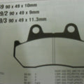 Ebc FA 69 Motorcycle Brake Pads Limited Stock