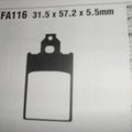 Ebc FA 116 Motorcycle Brake Pads Limited Stock