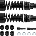 Shocks 350mm Pin+Pin Black (Pair)