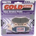 Goldfren S33 Brake Pads Rear For Cagiva E 900 Elefant Dakar Rep 300mm 1990