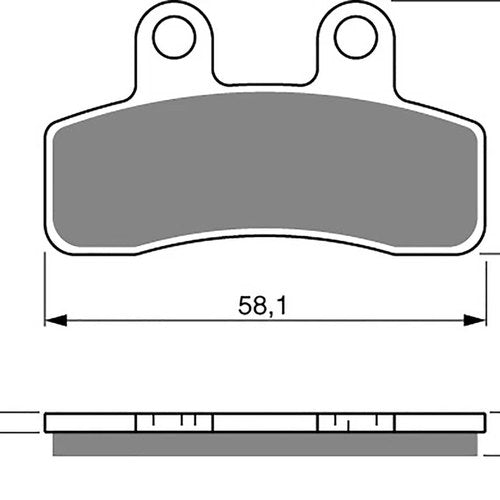 Goldfren AD250, FA448, SBS211 Disc Pads (Pair)