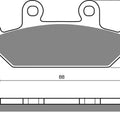 Brake Disc Pads Front L/H Goldfren for 1988 Honda Cbr 1000 FJ (SC21)