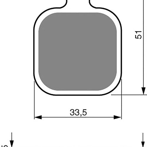 Goldfren GP5-119, FA175 Disc Pads (Per 6)
