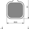 Goldfren GP5-119, FA175 Disc Pads (Per 6)