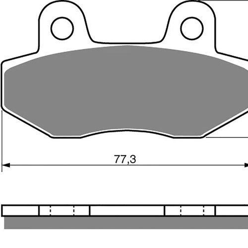 Brake Disc Pads Front R/H Goldfren for Jonway YY 50 QT-10 Viper (4T) 2008