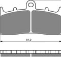 Goldfren AD194, FA294, SBS743, VD9020 Disc Pads (Pair)