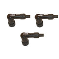 3x Ngk Spark Plug Cap Black For Yamaha XS 750 1977 - 1979
