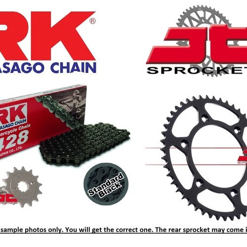 RK Chain and JT Sprockets For Honda CB100 K1/K2
