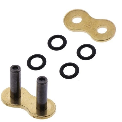 Did Chain 525 VX3 Gold X Ring Rivet Hollow Link For Motorcycle