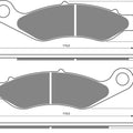 Goldfren AD352, FA638 Disc Pads (Pair)