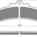 Goldfren AD123, FA183, SBS622, GF119 Disc Pads (Pair)