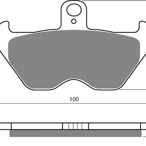 Goldfren AD117, VD941, VD959, FA170, FA246, FA407, FDB605, SBS664 Disc Pads