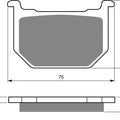 Goldfren AD111, FA238 Disc Pads (Pair)