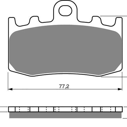Goldfren AD196, FA335, SBS796, FDB2125, DP641, VD9000 Disc Pads (Pair)