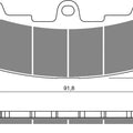 Goldfren AD270, FA345, SBS795, FDB2145, DP296, VD993 Disc Pads (Pair)