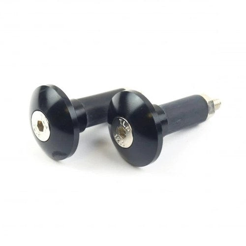 Bar Ends 12mm Black SET-2