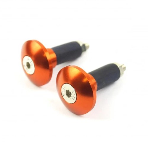 Bar Ends 12mm Orange SET-2