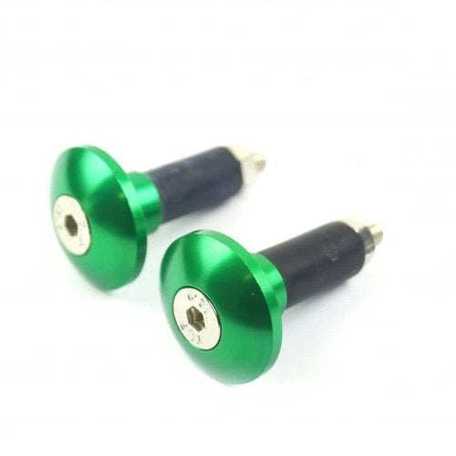 Bar Ends 12mm Green SET-2