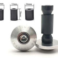 Bar Ends 12-18mm Silver, Anti Vibration Silder Plug Yamaha Kawasaki honda
