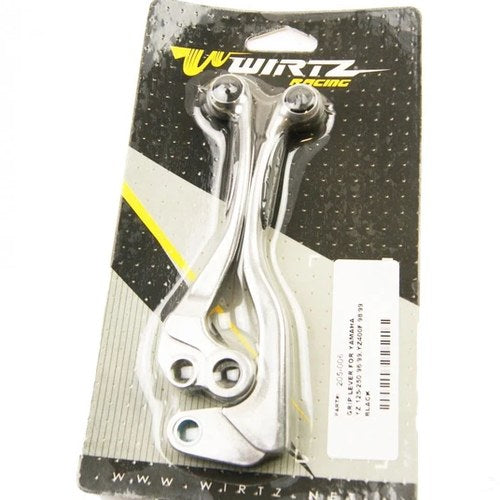 Lever Blade Set Grip Black, YZ80/125/250 96-99 YZ400F 98-99 Clutch & Brake
