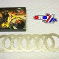 Clutch Plate Steel SET/7 Kawasaki KX125 1993, KDX200 89-94, MX-03532S