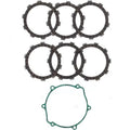 Clutch Friction Plate Set Yamaha YZ65 18-22, Athena P40230120, With Gasket